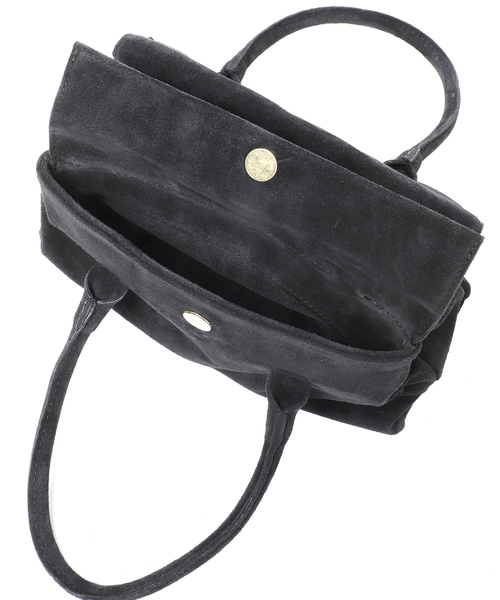 Noble(ノーブル)の「AULENTTI/オウレンティ スウェードフラップBAG(ハンドバッグ・レディース・ブラック/ブラウン・FREE)」の14枚目の写真
