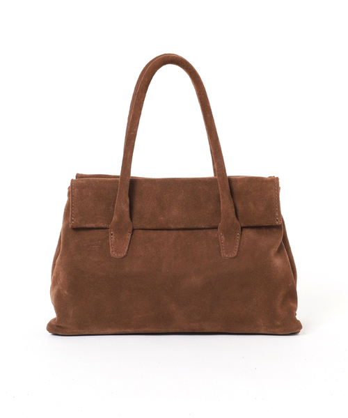 Noble(ノーブル)の「AULENTTI/オウレンティ スウェードフラップBAG(ハンドバッグ・レディース・ブラック/ブラウン・FREE)」の18枚目の写真