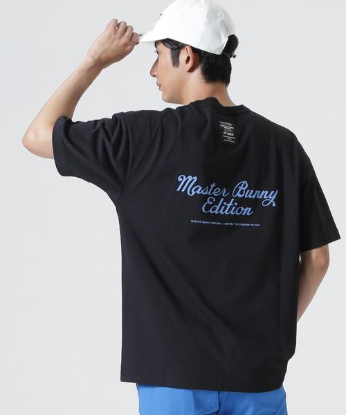 MASTER BUNNY EDITION（マスターバニーエディション）の「リサイクルストレッチジャージ（Tシャツ/カットソー・メンズ・ホワイト/ブラック/ブルー・MEDIUM/LARGE）」の2枚目の写真