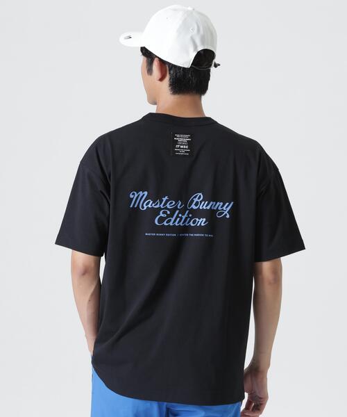 MASTER BUNNY EDITION（マスターバニーエディション）の「リサイクルストレッチジャージ（Tシャツ/カットソー・メンズ・ホワイト/ブラック/ブルー・MEDIUM/LARGE）」の4枚目の写真