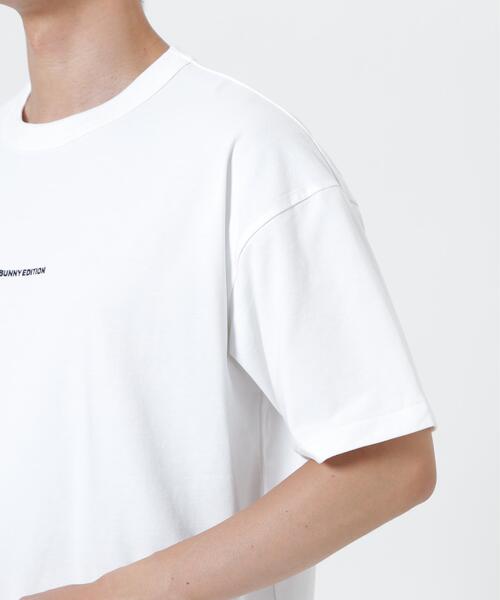 MASTER BUNNY EDITION（マスターバニーエディション）の「リサイクルストレッチジャージ（Tシャツ/カットソー・メンズ・ホワイト/ブラック/ブルー・MEDIUM/LARGE）」の18枚目の写真