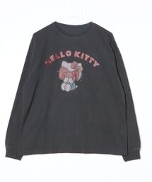 E-COME（イーカム）の「KT-LST01  PIGMENT LONG SLEEVE TEE KITTY（Tシャツ/カットソー）」