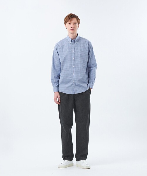 MACKINTOSH PHILOSOPHY(マッキントッシュ フィロソフィー)の「【WEEKENDER】ワンタックテーパード 10ozデニム(その他パンツ・メンズ・ホワイト/チャコールグレー・38/40)」の3枚目の写真