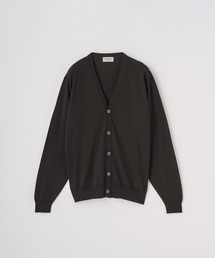 JOHN SMEDLEY（ジョンスメドレー）の「Vネック長袖ニットカーディガン（カーディガン/ボレロ）」