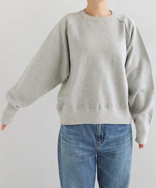 andme(アンドミー)の「ジャガード編みニットトップス(ニット/セーター・レディース・グレー/チャコールグレー/オートミール・M)」の21枚目の写真
