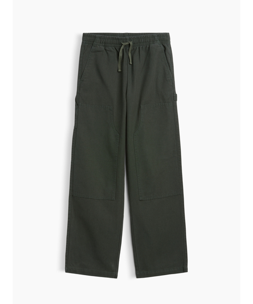 GAP(ギャップ)の「リラックスフィット プルオン キャンバス カーペンターパンツ (キッズ)(その他パンツ・キッズ・ブラック系その他/ネイビー・160cm/130cm/140cm/150cm/110cm/120cm)」の1枚目の写真