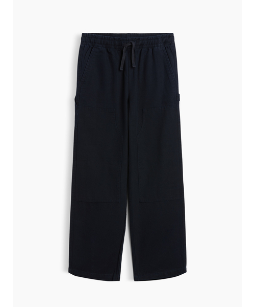 GAP(ギャップ)の「リラックスフィット プルオン キャンバス カーペンターパンツ (キッズ)(その他パンツ・キッズ・ブラック系その他/ネイビー・160cm/130cm/140cm/150cm/110cm/120cm)」の2枚目の写真