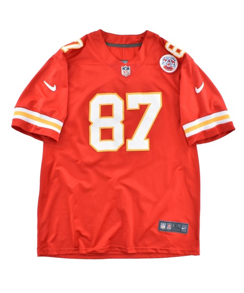 USED Nike NFL Kansas City Chiefs #87 игровая футболка
