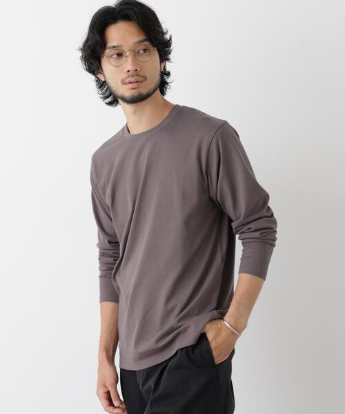 NANO universe（ナノユニバース）の「Anti Soaked(R) 汗染み防止 クルーネックTシャツ（Tシャツ/カットソー・メンズ・ホワイト/チャコール/ブラック・L/S/M/XL）」の8枚目の写真