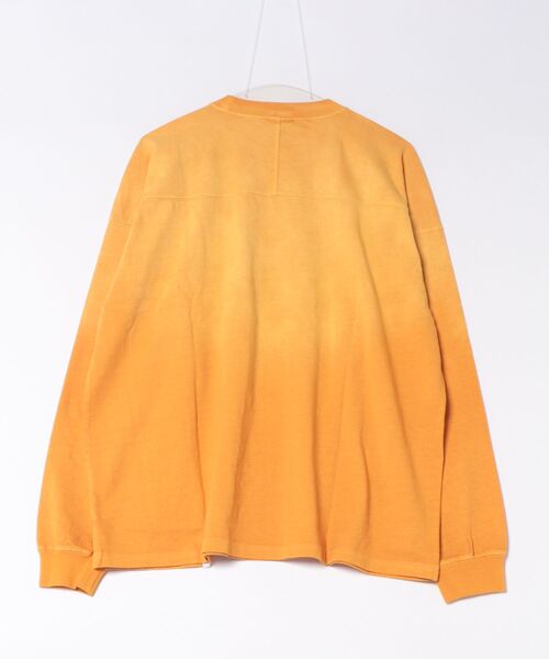 GEORGE'S(ジョージズ)の「加工フットボールロンT(Tシャツ/カットソー・メンズ・ワインレッド/ブラック/マスタード・MEDIUM/LARGE)」の12枚目の写真