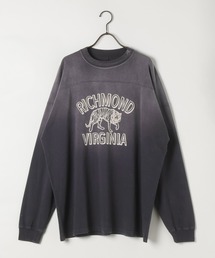 GEORGE'S（ジョージズ）の「加工フットボールロンT（Tシャツ/カットソー）」