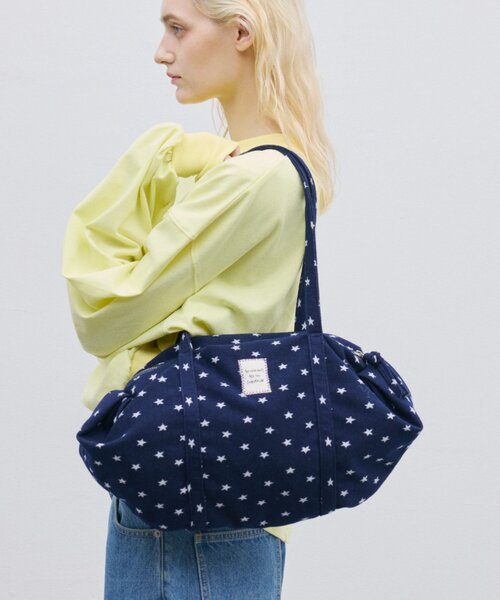 CIAOPANIC TYPY(チャオパニックティピー)の「ジャガード星柄ボストンバッグ(ボストンバッグ・レディース・グレー/ネイビー/ブラウン・ONE SIZE)」の11枚目の写真