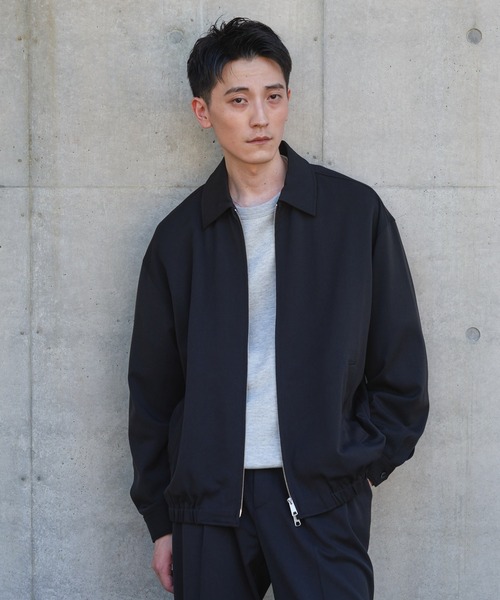 URBAN RESEARCH DOORS(アーバンリサーチドアーズ)の「『UR TECH』 完声ジップブルゾン(ブルゾン・メンズ・ブラック/ブラウン/チェック・LARGE/X-LARGE/MEDIUM)」の6枚目の写真