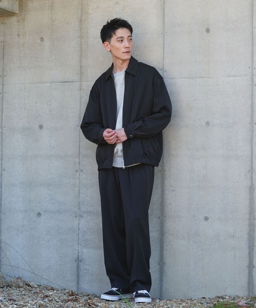 URBAN RESEARCH DOORS(アーバンリサーチドアーズ)の「『UR TECH』 完声ジップブルゾン(ブルゾン・メンズ・ブラック/ブラウン/チェック・LARGE/X-LARGE/MEDIUM)」の9枚目の写真