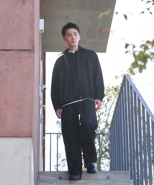 URBAN RESEARCH DOORS(アーバンリサーチドアーズ)の「『UR TECH』 完声ジップブルゾン(ブルゾン・メンズ・ブラック/ブラウン/チェック・LARGE/X-LARGE/MEDIUM)」の21枚目の写真
