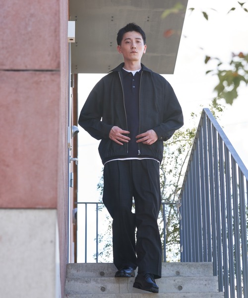 URBAN RESEARCH DOORS(アーバンリサーチドアーズ)の「『UR TECH』 完声ジップブルゾン(ブルゾン・メンズ・ブラック/ブラウン/チェック・LARGE/X-LARGE/MEDIUM)」の22枚目の写真