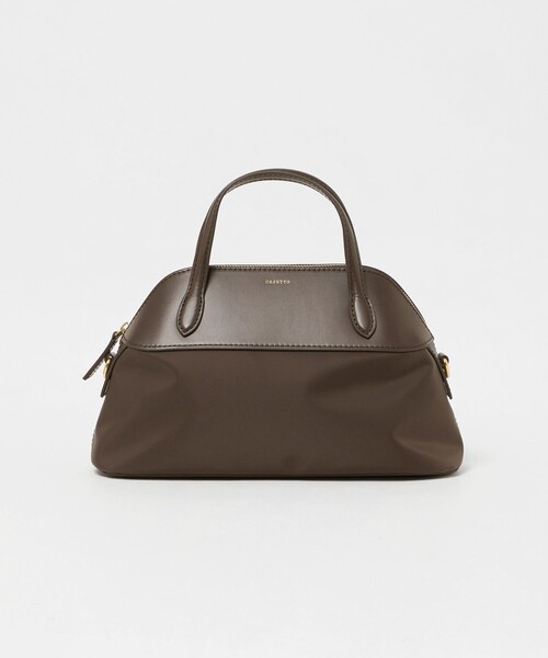 ORSETTO(オルセット)の「<ORSETTO>CITTA NY/L バッグ< Select by EMMEL REFINES >(ボストンバッグ・レディース・ブラック/ダークブラウン・FREE)」の1枚目の写真