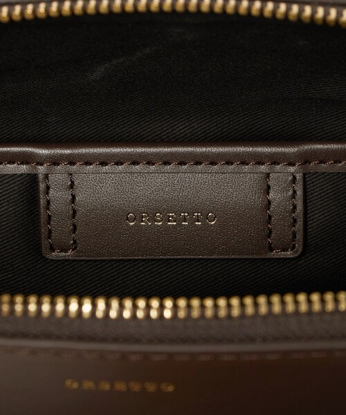 ORSETTO(オルセット)の「<ORSETTO>CITTA NY/L バッグ< Select by EMMEL REFINES >(ボストンバッグ・レディース・ブラック/ダークブラウン・FREE)」の12枚目の写真