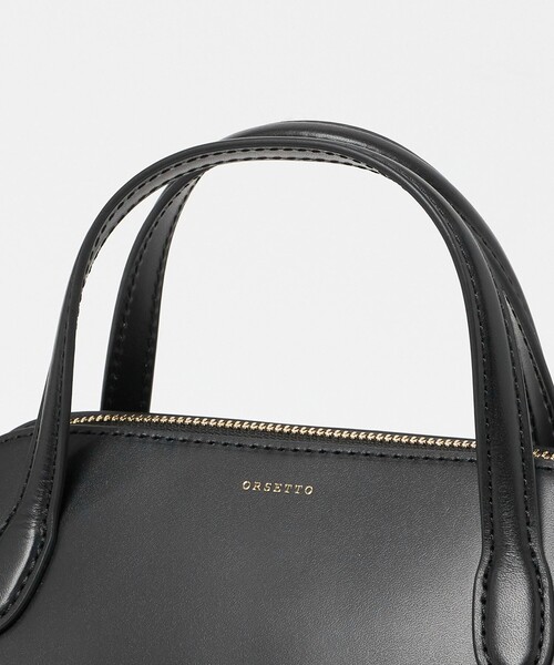 ORSETTO(オルセット)の「<ORSETTO>CITTA NY/L バッグ< Select by EMMEL REFINES >(ボストンバッグ・レディース・ブラック/ダークブラウン・FREE)」の18枚目の写真