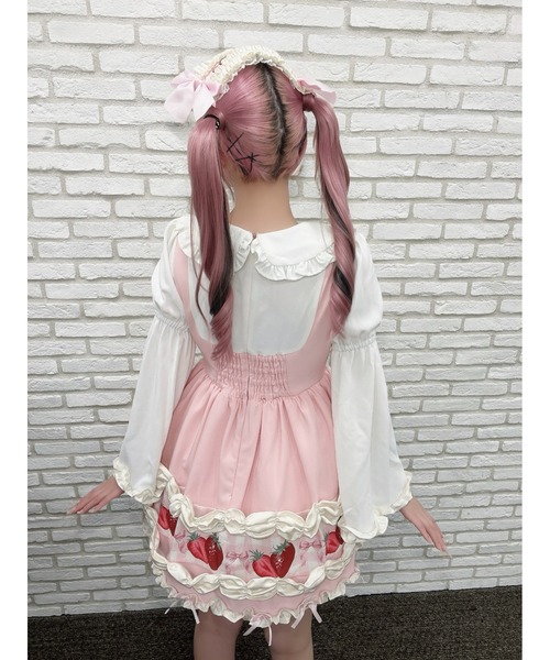 Ank Rouge（アンクルージュ）の「ショートケーキの夢ワンピース（ワンピース・レディース・ピンク/レッド・M）」の12枚目の写真