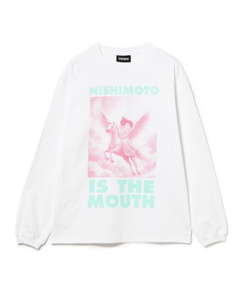 NISHIMOTO IS THE MOUTH（ニシモト イズ ザ マウス）の「NISHIMOTO IS THE MOUTH / PEGASUS L/S TEE（Tシャツ/カットソー・メンズ・ホワイト・M/XL/L）」の2枚目の写真