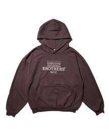 68&BROTHERS / HE LOGO PULLOVER SWEAT HOODIE