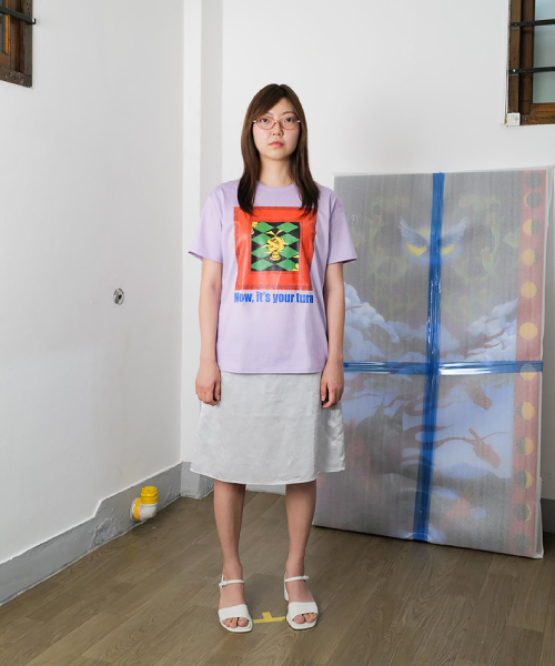 MOSQUITO MURDERERS(モスキートマーダラーズ)の「Now, It’s your turn T-SHIRT -Light purple(Tシャツ/カットソー・レディース・その他・1/2/3)」の4枚目の写真