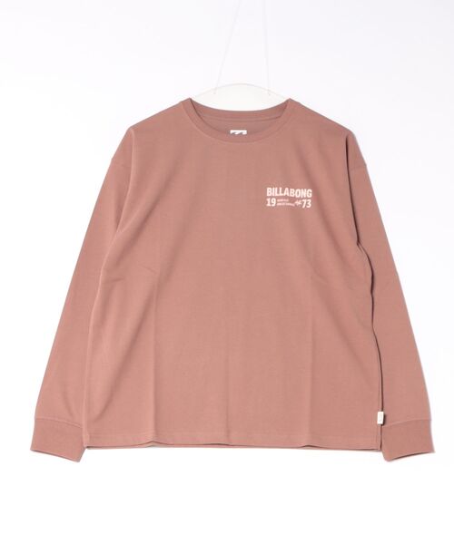 BILLABONG(ビラボン)の「BILLABONG ウィメンズ SUN SURF & FUN LS TEE ロンT 【接触冷感】【BOY FIT】【2026年秋冬モデル】(Tシャツ/カットソー・レディース・グリーン系その他/ブラウン系その他/ブラック/オフホワイト・LARGE/MEDIUM)」の3枚目の写真