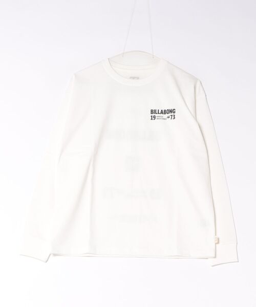 BILLABONG(ビラボン)の「BILLABONG ウィメンズ SUN SURF & FUN LS TEE ロンT 【接触冷感】【BOY FIT】【2026年秋冬モデル】(Tシャツ/カットソー・レディース・グリーン系その他/ブラウン系その他/ブラック/オフホワイト・LARGE/MEDIUM)」の1枚目の写真