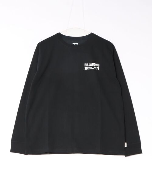 BILLABONG(ビラボン)の「BILLABONG ウィメンズ SUN SURF & FUN LS TEE ロンT 【接触冷感】【BOY FIT】【2026年秋冬モデル】(Tシャツ/カットソー・レディース・グリーン系その他/ブラウン系その他/ブラック/オフホワイト・LARGE/MEDIUM)」の2枚目の写真