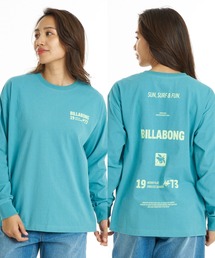 BILLABONG ウィメンズ SUN SURF & FUN LS TEE ロンT 【接触冷感】【BOY FIT】【2026年秋冬モデル】/ビラボン接触冷感長袖ロンT