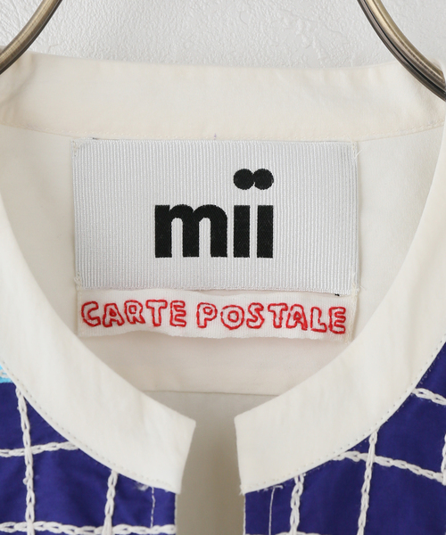 mii(ミー)の「【Mii/ミイ】 HAND EMBROIDRERED SLEEVELESS TOP(シャツ/ブラウス・レディース・ブルー・SMALL)」の7枚目の写真