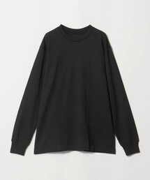 ＜Hanes＞ロングスリーブ Tシャツ KURO