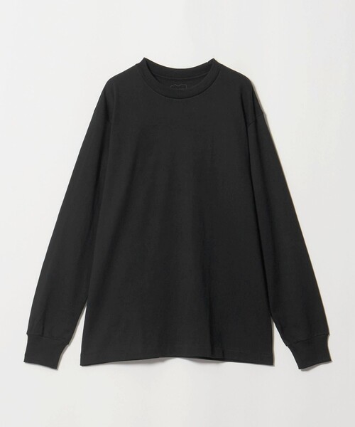 HANES(ヘインズ)の「<Hanes>ロングスリーブ Tシャツ KURO(Tシャツ/カットソー・メンズ・ブラック・XL/L/M)」の1枚目の写真