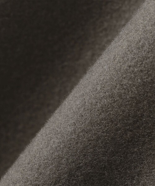 SHIPS any（シップス エニィ）の「PURE WOOL MELTON リラックス ジップアップ ブルゾン◆（ブルゾン・メンズ・ブラック/グレー/チャコールグレー・MEDIUM/LARGE）」の13枚目の写真