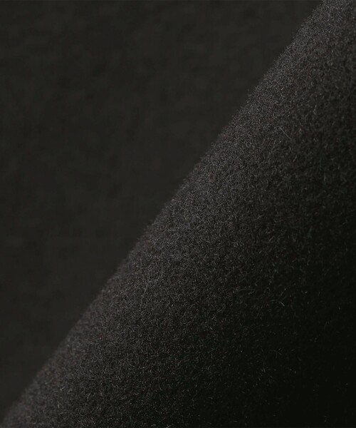 SHIPS any（シップス エニィ）の「PURE WOOL MELTON リラックス ジップアップ ブルゾン◆（ブルゾン・メンズ・ブラック/グレー/チャコールグレー・MEDIUM/LARGE）」の5枚目の写真