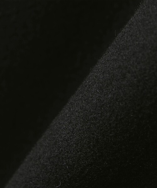 SHIPS any（シップス エニィ）の「PURE WOOL MELTON リラックス ジップアップ ブルゾン◆（ブルゾン・メンズ・ブラック/グレー/チャコールグレー・MEDIUM/LARGE）」の7枚目の写真