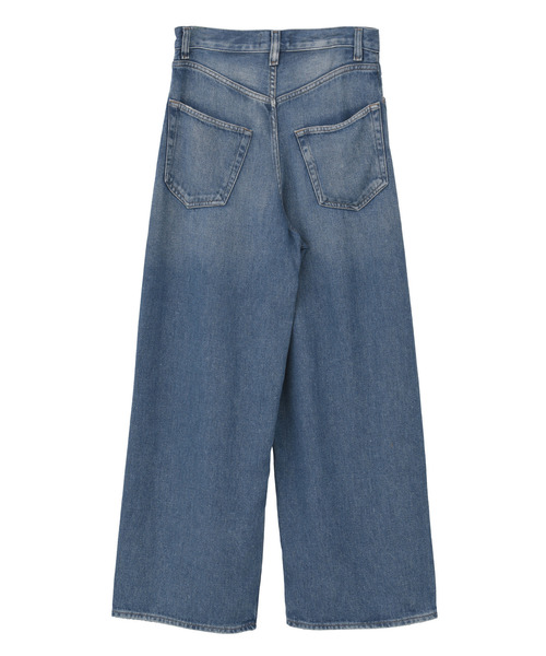 AGOLDE(エーゴールドイー)の「【AGOLDE/エーゴールドイー】Rounded Baggy Jean(デニムパンツ・レディース・インディゴブルー・26)」の2枚目の写真