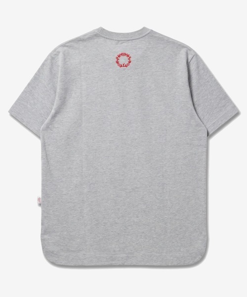 rehacer（レアセル）の「rehacer : Circle Logo HW CS / サークル ロゴ ヘビーウェイト カットソー（Tシャツ/カットソー・メンズ・グレー/ブラック/ホワイト・LARGE/SMALL/MEDIUM/X-LARGE）」の5枚目の写真