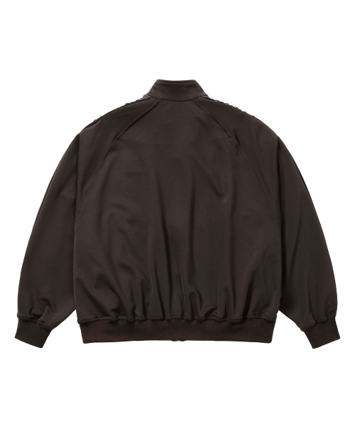 AJOBYAJO（アジョバイアジョ）の「Multi Lace Trim Raglan Track Jacket [DARK BROWN]（ナイロンジャケット・レディース・その他・MEDIUM/LARGE/X-LARGE）」の6枚目の写真