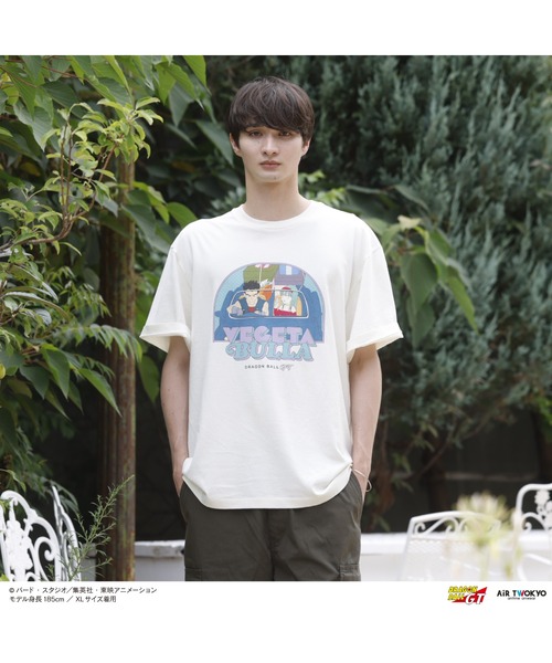 AIR TWOKYO(エアトゥーキョー)の「TVアニメ『DRAGON BALL GT』シーンイラストTシャツ 2(ベジータ・ブラ)(Tシャツ/カットソー・メンズ・グレー系その他/ホワイト系その他・XX-LARGE/X-LARGE/LARGE/MEDIUM/SMALL)」の3枚目の写真
