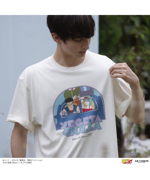 AIR TWOKYO(エアトゥーキョー)の「TVアニメ『DRAGON BALL GT』シーンイラストTシャツ 2(ベジータ・ブラ)(Tシャツ/カットソー・メンズ・グレー系その他/ホワイト系その他・XX-LARGE/X-LARGE/LARGE/MEDIUM/SMALL)」の4枚目の写真