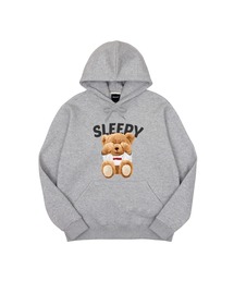スリーピーグマ特別裏毛オーバーサイズフードパーカー