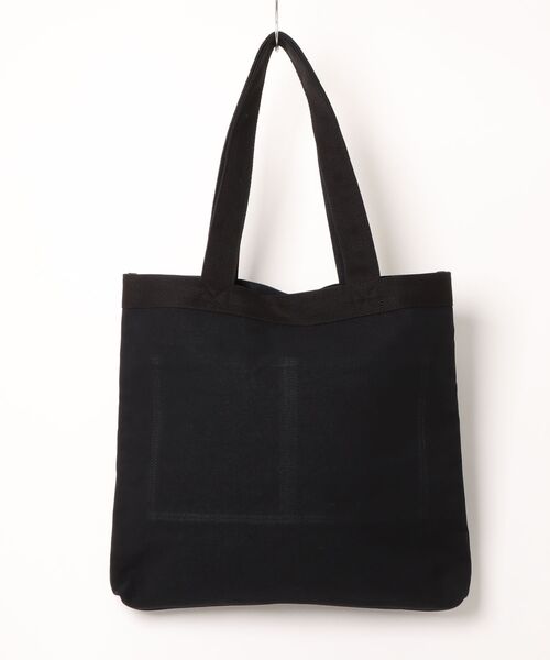 MARGARET HOWELL idea（マーガレット・ハウエルアイデア）の「MARGARET HOWELL idea（マーガレット・ハウエル アイデア）Big iogo　トートバッグ（トートバッグ・メンズ・ブラック・FREE）」の5枚目の写真
