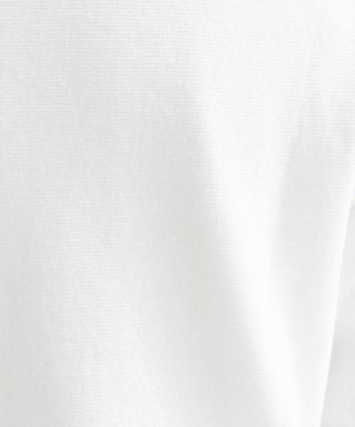 green label relaxing（グリーンレーベルリラクシング）の「KC CO MILANO/RIB C/N 半袖ニット◆（ニット/セーター・メンズ・ホワイト/グレー/モカ・SMALL/LARGE/MEDIUM）」の6枚目の写真