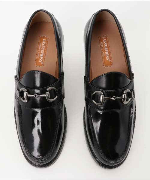 LASSU&FRISS（ラスアンドフリス）の「LASSU&FRISS / クラシックビットローファー（804）（ローファー・メンズ・ブラック×ホワイト/ブラウン/ブラック/ライトブラウン/ダークブラウン系/ネイビー/ブラック系その他/ブラウン系その他/グレー/ブラック系その他2/ベージュ/ブラック系その他3・41/43/42/44/40/39/46/45/47/48/50）」の18枚目の写真