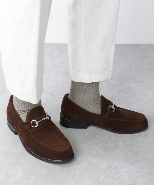 LASSU&FRISS（ラスアンドフリス）の「LASSU&FRISS / クラシックビットローファー（804）（ローファー・メンズ・ブラック×ホワイト/ブラウン/ブラック/ライトブラウン/ダークブラウン系/ネイビー/ブラック系その他/ブラウン系その他/グレー/ブラック系その他2/ベージュ/ブラック系その他3・41/43/42/44/40/39/46/45/47/48/50）」の11枚目の写真