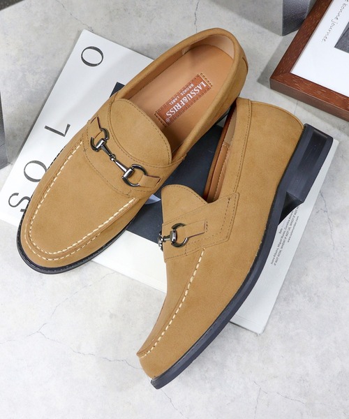 LASSU&FRISS（ラスアンドフリス）の「LASSU&FRISS / クラシックビットローファー（804）（ローファー・メンズ・ブラック×ホワイト/ブラウン/ブラック/ライトブラウン/ダークブラウン系/ネイビー/ブラック系その他/ブラウン系その他/グレー/ブラック系その他2/ベージュ/ブラック系その他3・41/43/42/44/40/39/46/45/47/48/50）」の12枚目の写真