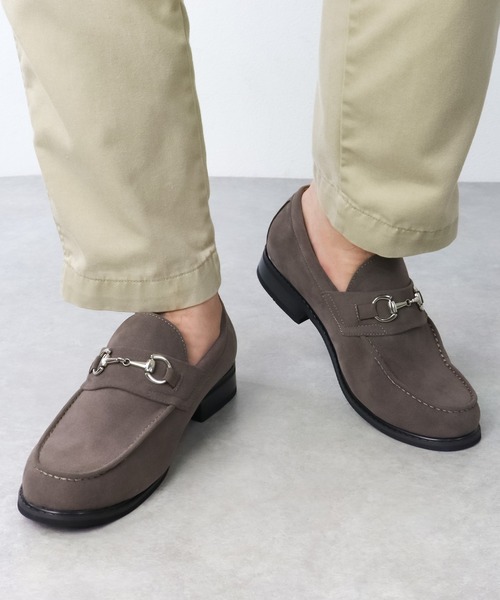 LASSU&FRISS（ラスアンドフリス）の「LASSU&FRISS / クラシックビットローファー（804）（ローファー・メンズ・ブラック×ホワイト/ブラウン/ブラック/ライトブラウン/ダークブラウン系/ネイビー/ブラック系その他/ブラウン系その他/グレー/ブラック系その他2/ベージュ/ブラック系その他3・41/43/42/44/40/39/46/45/47/48/50）」の7枚目の写真