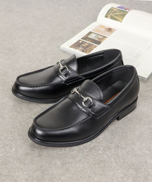 LASSU&FRISS（ラスアンドフリス）の「LASSU&FRISS / クラシックビットローファー（804）（ローファー・メンズ・ブラック×ホワイト/ブラウン/ブラック/ライトブラウン/ダークブラウン系/ネイビー/ブラック系その他/ブラウン系その他/グレー/ブラック系その他2/ベージュ/ブラック系その他3・41/43/42/44/40/39/46/45/47/48/50）」の5枚目の写真